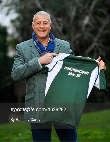 Doddie Weir Launches the Ireland v England Rugby Legends Match