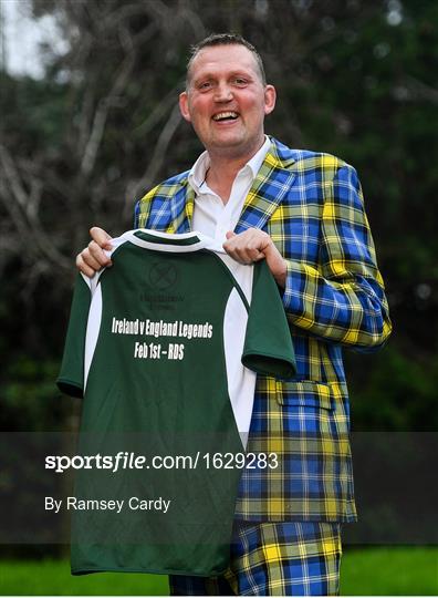 Doddie Weir Launches the Ireland v England Rugby Legends Match