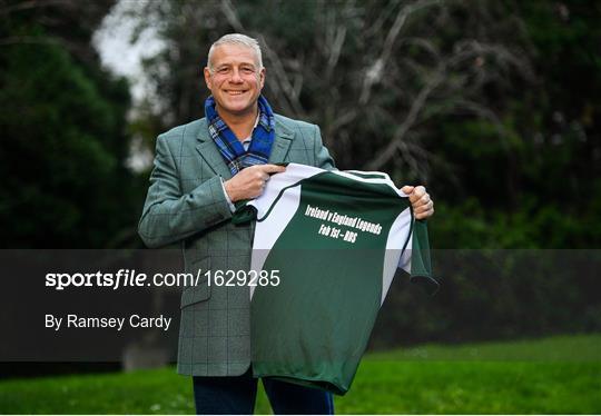 Doddie Weir Launches the Ireland v England Rugby Legends Match