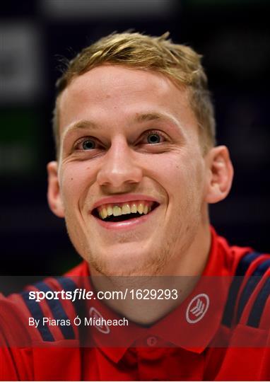 Munster Rugby Press Conference and Squad Training Munster Rugby Press Conference and Squad Training