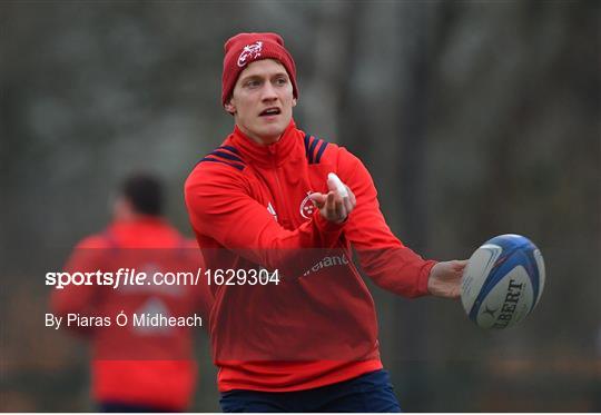 Munster Rugby Press Conference and Squad Training