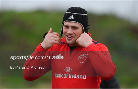 Munster Rugby Press Conference and Squad Training