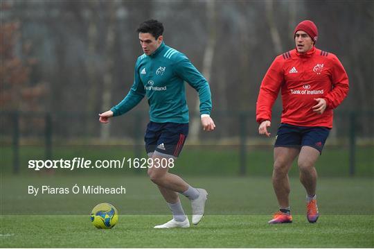 Munster Rugby Press Conference and Squad Training