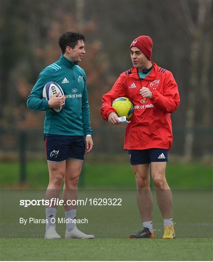 Munster Rugby Press Conference and Squad Training