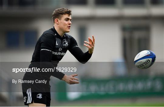 Leinster Rugby Press Conference and Squad Training