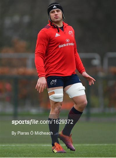 Munster Rugby Press Conference and Squad Training