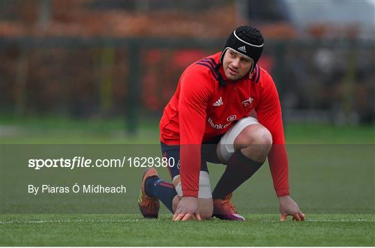 Munster Rugby Press Conference and Squad Training Munster Rugby Press Conference and Squad Training