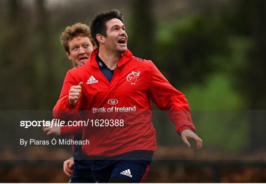 Munster Rugby Press Conference and Squad Training Munster Rugby Press Conference and Squad Training