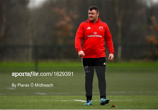 Munster Rugby Press Conference and Squad Training