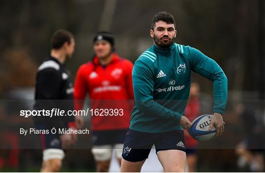 Munster Rugby Press Conference and Squad Training