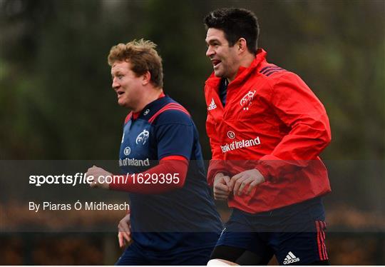 Munster Rugby Press Conference and Squad Training