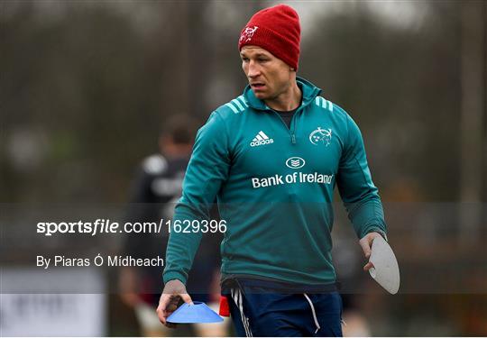 Munster Rugby Press Conference and Squad Training