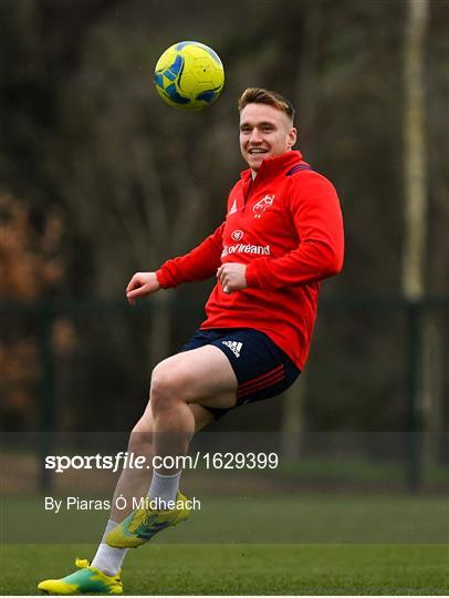 Munster Rugby Press Conference and Squad Training