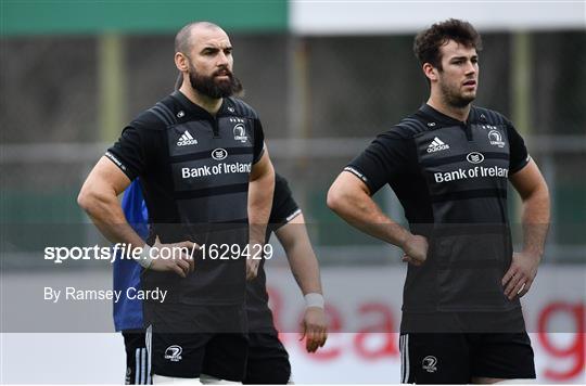 Leinster Rugby Press Conference and Squad Training