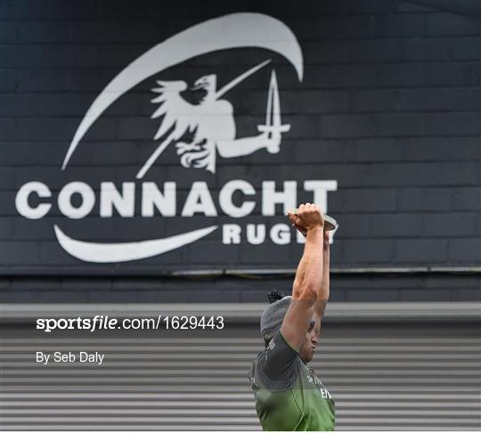 Connacht Rugby Squad Training and Press Conference