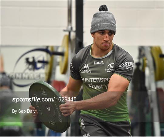 Connacht Rugby Squad Training and Press Conference