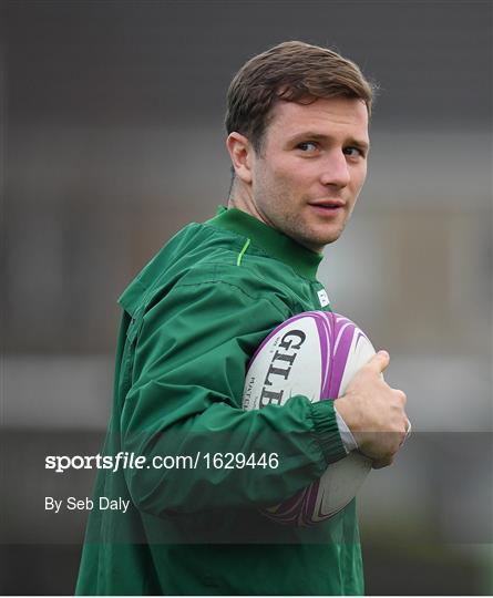 Connacht Rugby Squad Training and Press Conference