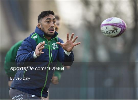 Connacht Rugby Squad Training and Press Conference