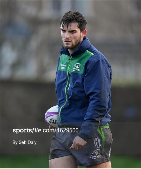 Connacht Rugby Squad Training and Press Conference