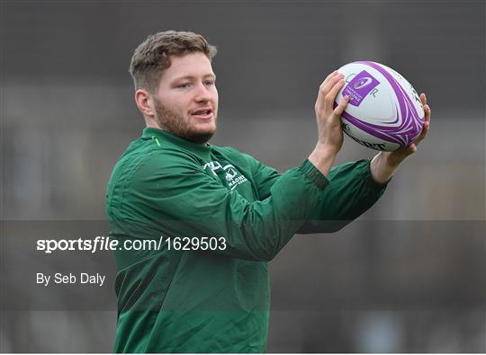 Connacht Rugby Squad Training and Press Conference