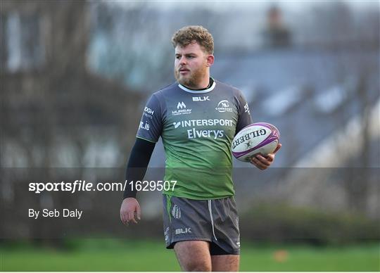 Connacht Rugby Squad Training and Press Conference