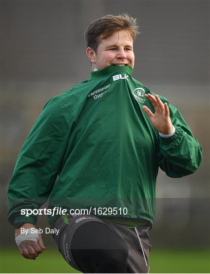 Connacht Rugby Squad Training and Press Conference