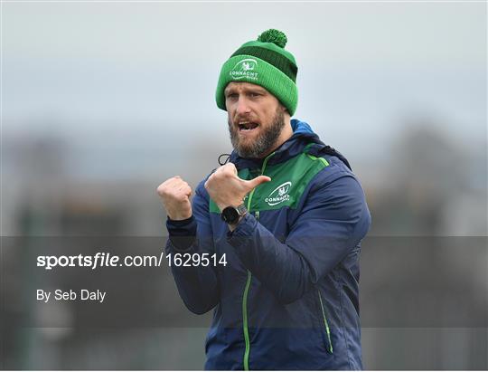 Connacht Rugby Squad Training and Press Conference