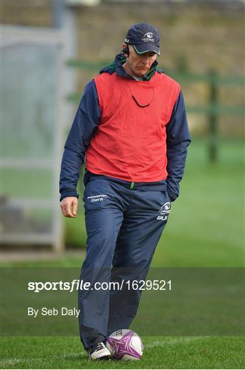 Connacht Rugby Squad Training and Press Conference