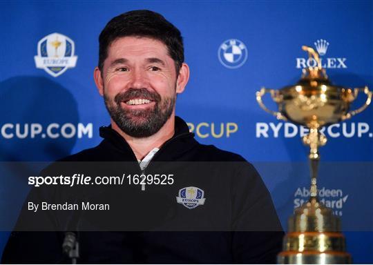 European Ryder Cup Captain Announcement European Ryder Cup Captain Announcement