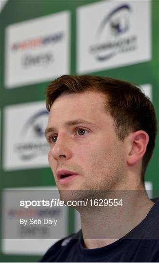 Connacht Rugby Squad Training and Press Conference