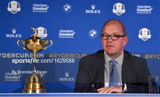 European Ryder Cup Captain Announcement European Ryder Cup Captain Announcement