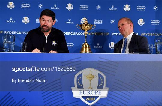 European Ryder Cup Captain Announcement European Ryder Cup Captain Announcement