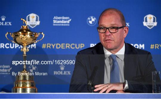 European Ryder Cup Captain Announcement European Ryder Cup Captain Announcement