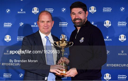 European Ryder Cup Captain Announcement European Ryder Cup Captain Announcement