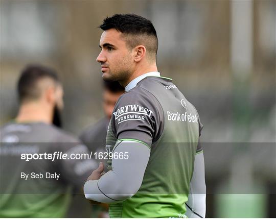 Connacht Rugby Squad Training and Press Conference