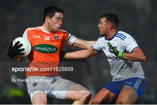 Armagh v Monaghan - Bank of Ireland Dr McKenna Cup Round 3 Armagh v Monaghan - Bank of Ireland Dr McKenna Cup Round 3