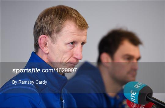 Leinster Rugby Press Conference Leinster Rugby Press Conference