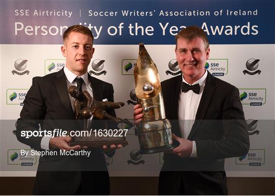 The SSE Airtricity Soccer Writers’ Association of Ireland Awards 2018