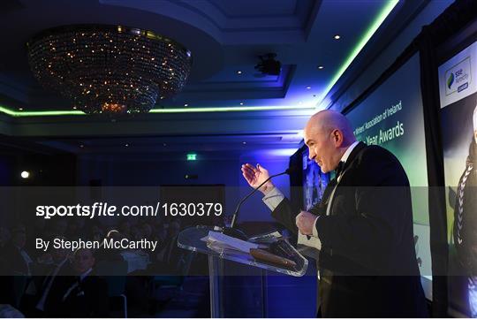 The SSE Airtricity Soccer Writers’ Association of Ireland Awards 2018