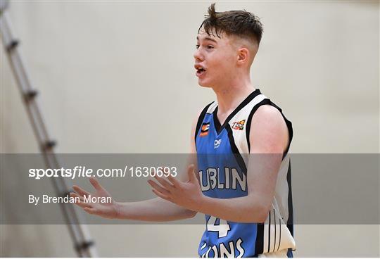 Portlaoise Panthers v Dublin Lions - Hula Hoops Under 20 Men’s National Cup semi-final Portlaoise Panthers v Dublin Lions - Hula Hoops Under 20 Men’s National Cup semi-final