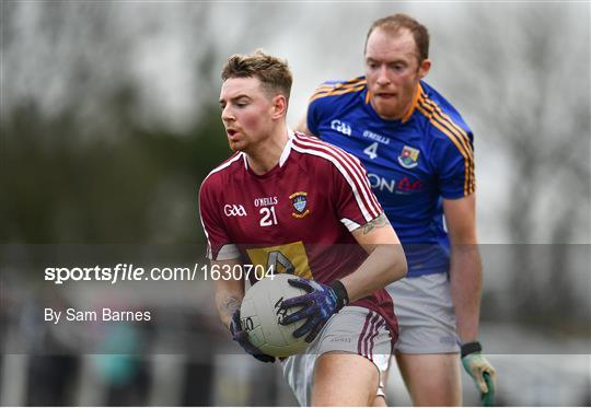 Westmeath v Longford - Bord na Mona O'Byrne Cup semi-final