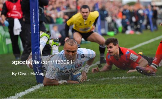 Ulster v Racing 92 - Heineken Champions Cup Pool 4 Round 5 Ulster v Racing 92 - Heineken Champions Cup Pool 4 Round 5