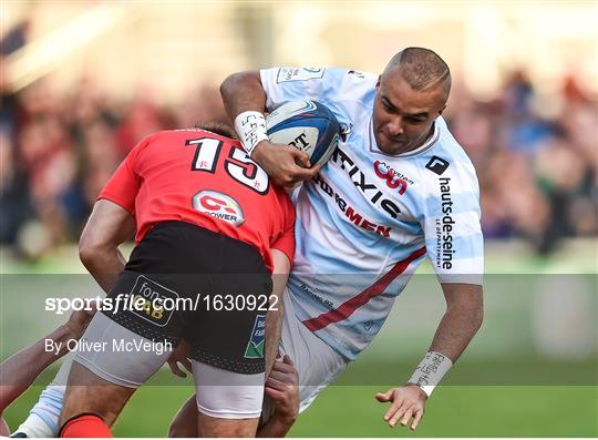 Ulster v Racing 92 - Heineken Champions Cup Pool 4 Round 5 Ulster v Racing 92 - Heineken Champions Cup Pool 4 Round 5