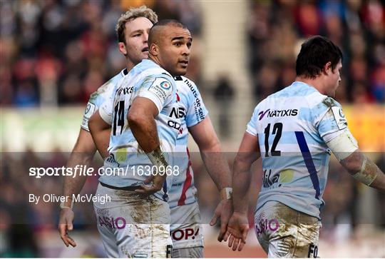 Ulster v Racing 92 - Heineken Champions Cup Pool 4 Round 5 Ulster v Racing 92 - Heineken Champions Cup Pool 4 Round 5