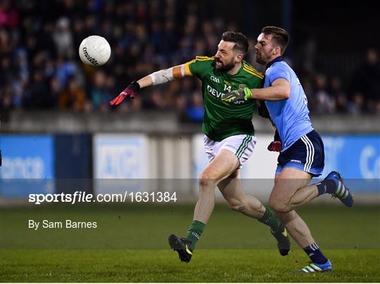 Dublin v Meath - Bord na Mona O'Byrne Cup semi-final