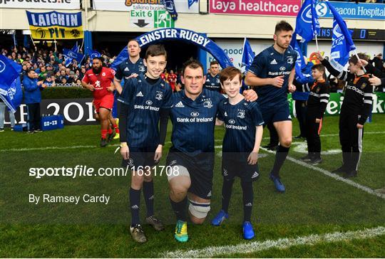 Mascots at Leinster v Toulouse - Heineken Champions Cup Pool 1 Round 5