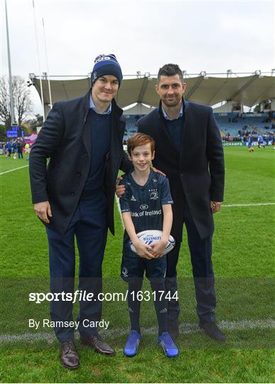 Mascots at Leinster v Toulouse - Heineken Champions Cup Pool 1 Round 5