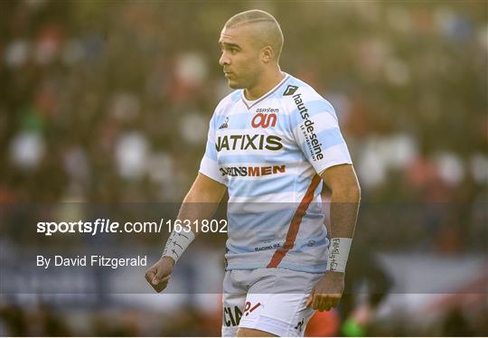 Ulster v Racing 92 - Heineken Champions Cup Pool 4 Round 5 Ulster v Racing 92 - Heineken Champions Cup Pool 4 Round 5