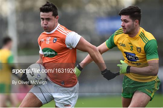 Donegal v Armagh - Bank of Ireland Dr McKenna Cup semi-final