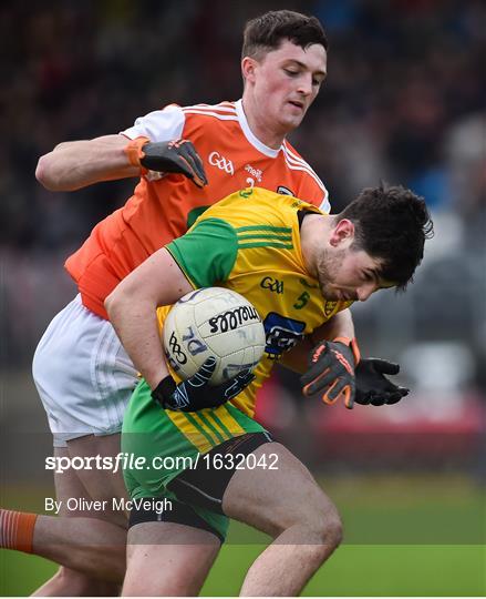 Donegal v Armagh - Bank of Ireland Dr McKenna Cup semi-final